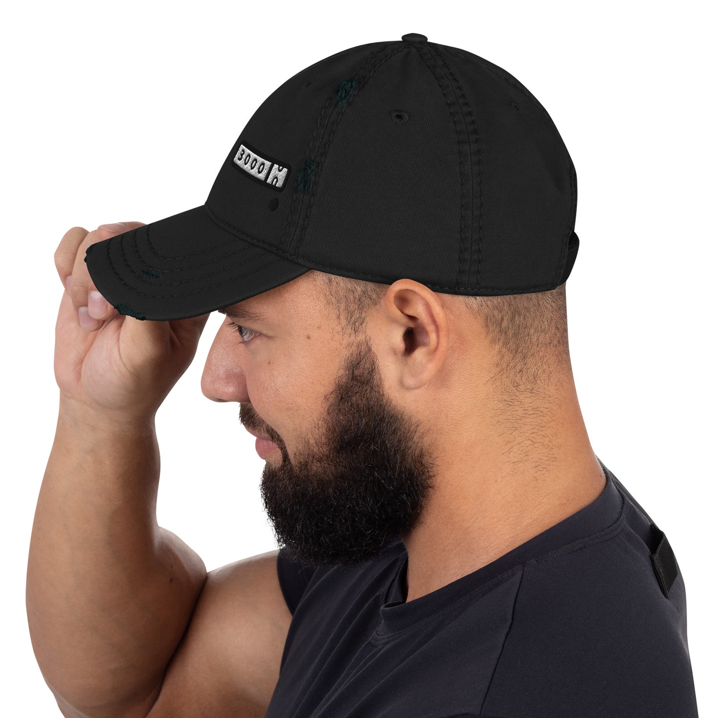 3000-miler Distressed Dad Hat